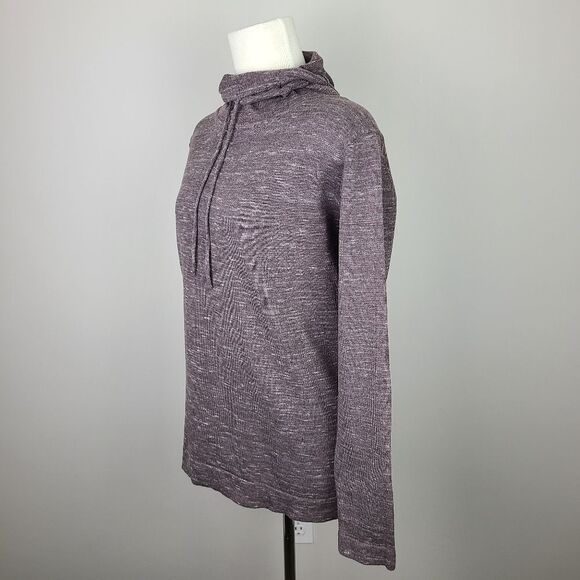𝅺frank & Oak Gray Pullover Turtleneck Sweatshirt Small - Picture 5 of 16